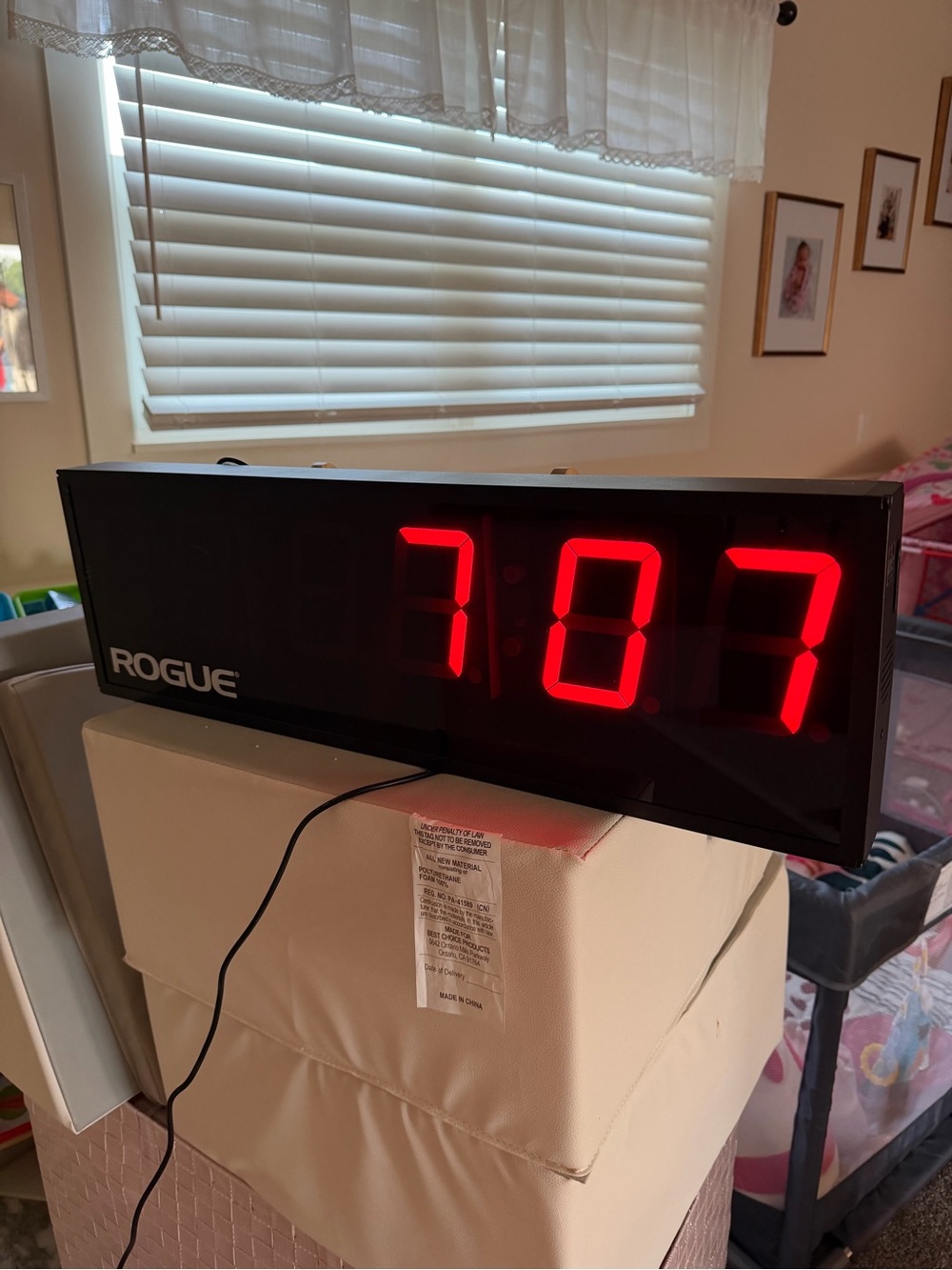 ROGUE ECHO Gym Timer 2.0 — USED — NO REMOTE